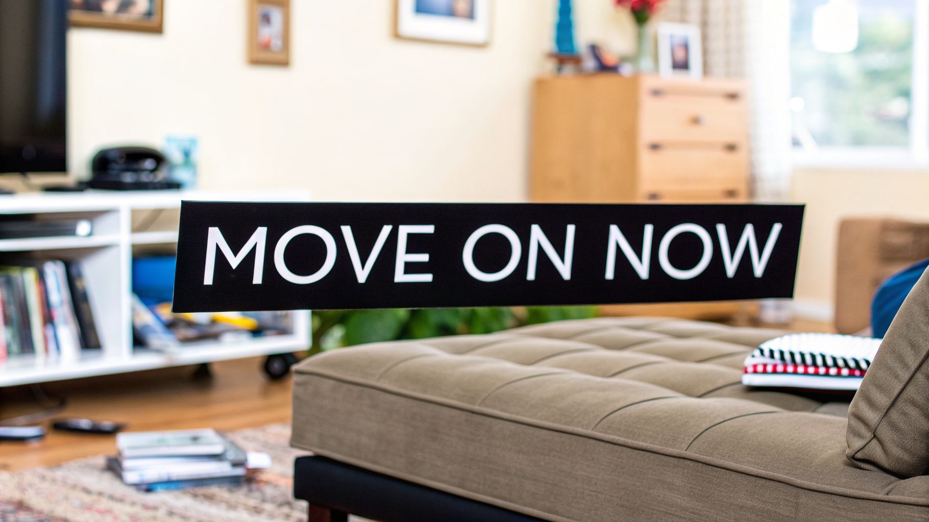 how-to-stop-thinking-about-ex-motivational-sign